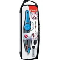 Maped Zirkel STOP&SAFE blau, lila oder rot, 1 St.