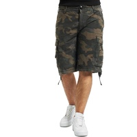 Brandit Textil Vintage Kurze Hose Dark Camo L