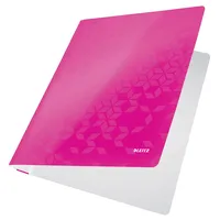 Leitz WOW Schnellhefter, PP-laminierter Karton, pink,