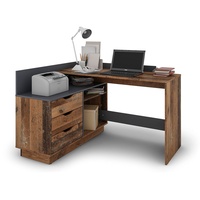 ByLIVING Winkelschreibtisch Belfast Breite 129 cm