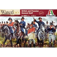 Italeri 8001283060653 British & Prussian General Staff, Figuren, Brown