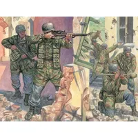 Italeri Modellbauzubehör Deutsche Fallschirmjäger 1:72 grün