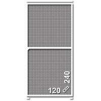 Schellenberg Fliegenschutz Schiebetür 120 x 240 cm anthrazit/weiß kürzbar