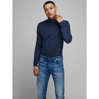 JACK & JONES Emil Knit Roll Neck Pullover Navy
