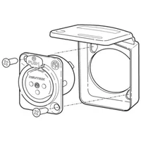 Neutrik SCDX5 Dichtklappe Grün