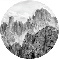 KOMAR Fototapete Schwarz, Weiß, Steine, Tapeten - Torres -