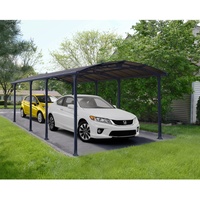 CANOPIA Palram - Canopia Carport Arcadia 8500 Anthrazit 360