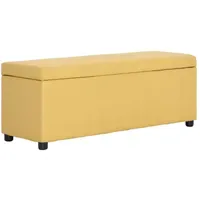 VidaXL Polsterbank Gelb 116 x 40 x 48 cm
