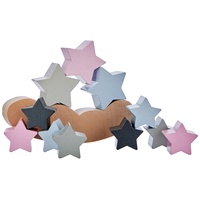 Selecta 64020 - bellybutton, Sternenhimmel, Stapelspiel, Holz, 12-teilig