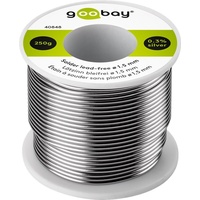 Goobay Lötzinn Bleifrei 1.5mm für Kabel ø größere Lötstellen,