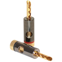 Dynavox 206436 Bananenstecker-Set 4St.