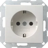 Gira Schuko-Steckdose Weiß 1 St.