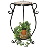 DanDiBo Ambiente DanDiBo Blumenhocker Mosaik Rund 61 cm Blumenständer