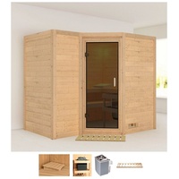 Karibu Sauna Sanna 2, BxTxH: 236 x 184 x