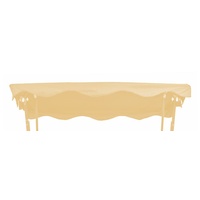 GO-DE Hollywoodschaukel Dachauflage beige