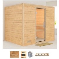 Karibu Sauna Soraja, BxTxH: 231 x 196 x 200