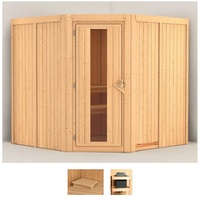 Karibu Sauna Jarin, BxTxH: 196 x 196 x 198