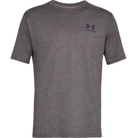 Under Armour Sportstyle Left Chest T-Shirt UA grau -