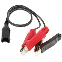 TecMate Optimate Anschlusskabel mit Krokodilklemmen, SAE-Stecker