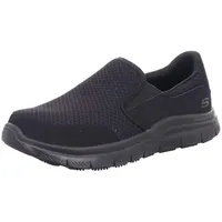SKECHERS Herren Flex Advantage Sr Mcallen Küchenschuhe, Black Mesh