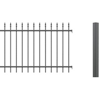 GAH Alberts Anbauset Chaussee 2 x 1 m anthrazit