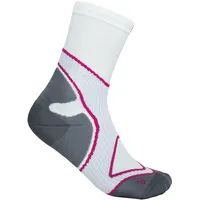Bauerfeind Sports Run Performance Mid Cut Laufsocken Damen weiß
