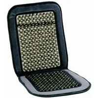 HP Autozubehör 19118 Holzkugel-Sitzauflage Luxus, Schwarz, Holz