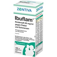 Zentiva Pharma GmbH Ibuflam Kindersaft 20mg/ml gegen Fieber u.Schmerzen