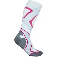 Bauerfeind Kompressionsstrümpfe 35-37 Weiß/Pink
