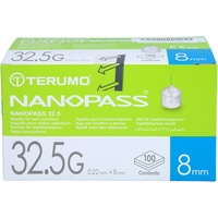 + Prisoma GmbH NANOPASS 32.5 Pen Kanüle 0.22x8 mm