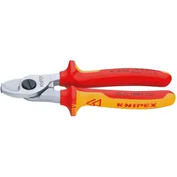 Knipex Kabelschere isoliert, mit Mehrkomponenten-Hüllen