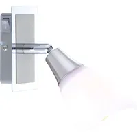GLOBO Wandlampe (E14) 19,5 cm silber