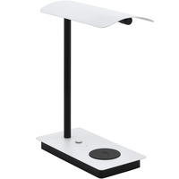 EGLO LED Tischleuchte Arenza weiß schwarz dimmbar mit Ladefunktion
