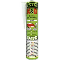 Petec K&D Karosserie Klebe und Dichtmasse Weiss 310 ml