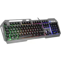 Speedlink LUNERA Metal Rainbow Gaming Tastatur DE
