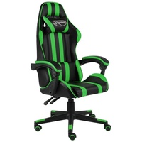 VidaXL 20521 Gaming Chair ohne Fußablage schwarz/grün