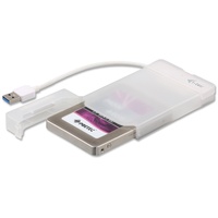 ITEC i-tec Mysafe Externes USB3.0 Festplattengehäuse weiss für 2,5"