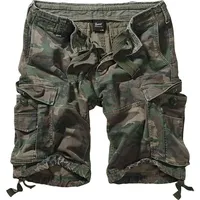 Brandit Textil Vintage Kurze Hose Woodland 4XL