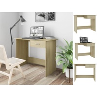 VidaXL Schreibtisch Sonoma-Eiche 100x50x76 cm Holzwerkstoff