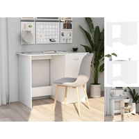 VidaXL Schreibtisch Weiß 100×50×76 cm Holzwerkstoff