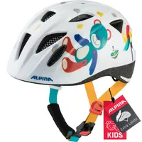 Alpina Ximo 49-54 cm Kinder white bear gloss 2022
