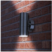 Grafner Grafner® Edelstahl Wandlampe 26AR Wandleuchte Lichtschein Up&Down/Oben&Unten