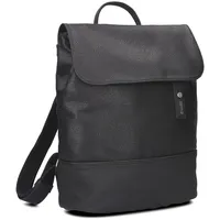 Zwei Rucksack Jana JR13 Nubuk/Black Schwarz Damen