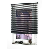 LIEDECO Kunststoff-Jalousie 80 x 160 cm schwarz