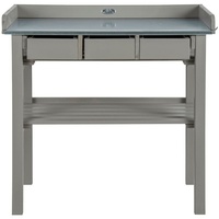 Esschert Design Garten-Arbeitstisch Grau CF29G