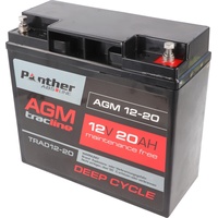 PANTHER tracline AGM Deep Cycle 12V 20Ah Bleiakku AGM