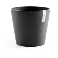 Ecopots Pflanztopf Amsterdam Ø 30 x 26 cm dunkelgrau