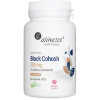 Aliness Black Cohosh 300mg, Kegelblume, für Frauen, Nahrungsergänzungsmittel mit