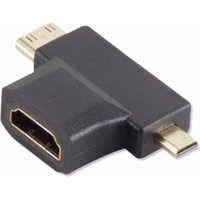 ShiverPeaks HDMI-Adapter, A-Buchse, D+C Stecker,
