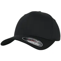 Flexfit Organic Cotton Cap, Schwarz, L/XL